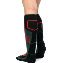 Chaussettes La Chaussette de France Grom's Noir Rouge