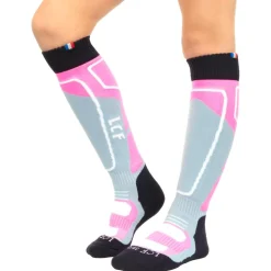 Chaussettes La Chaussette de France Grom's Rose