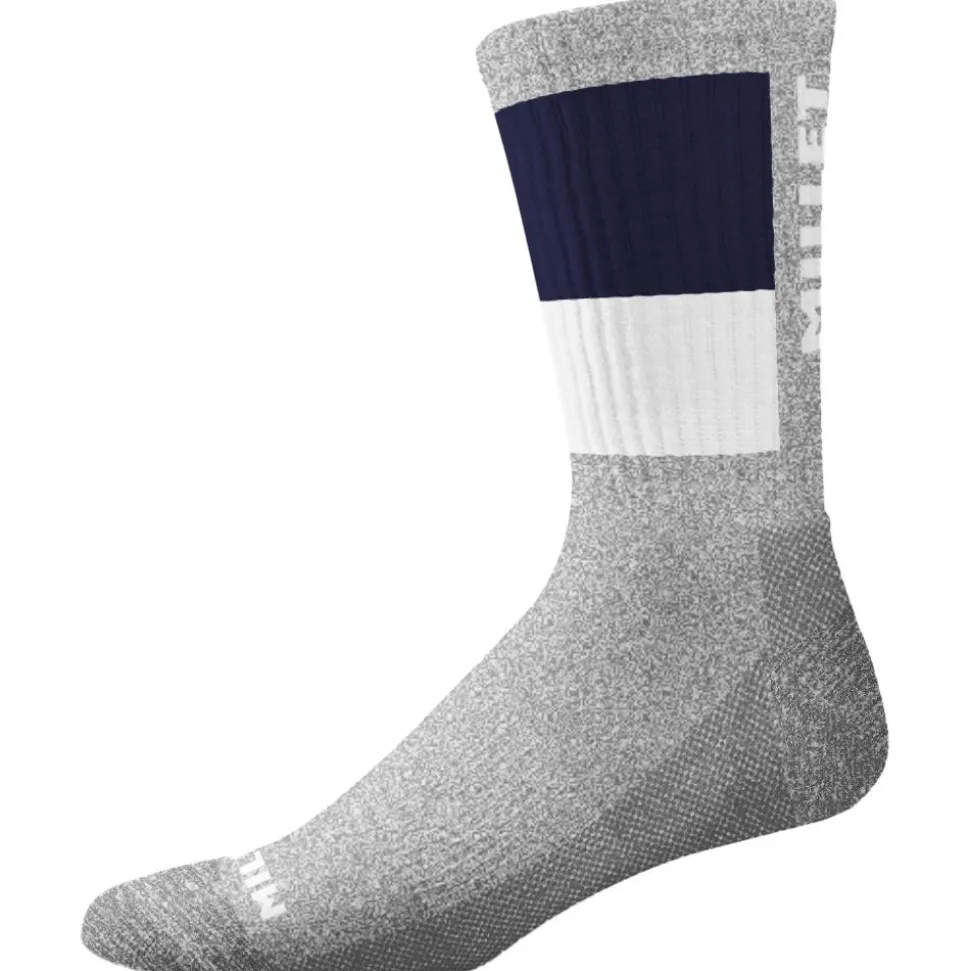 Chaussettes Millet Seneca Mid Socks Heather Grey