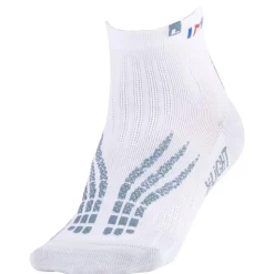 Chaussettes Monnet Socquette Run X-Light Blanc Gris