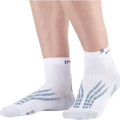 Chaussettes Monnet Socquette Run X-Light Blanc Gris