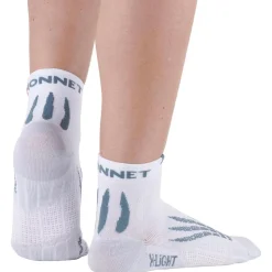 Chaussettes Monnet Socquette Run X-Light Blanc Gris