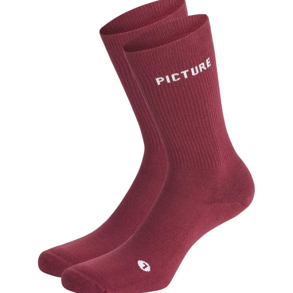 Chaussettes Picture Coolbie Socks Tawny Port