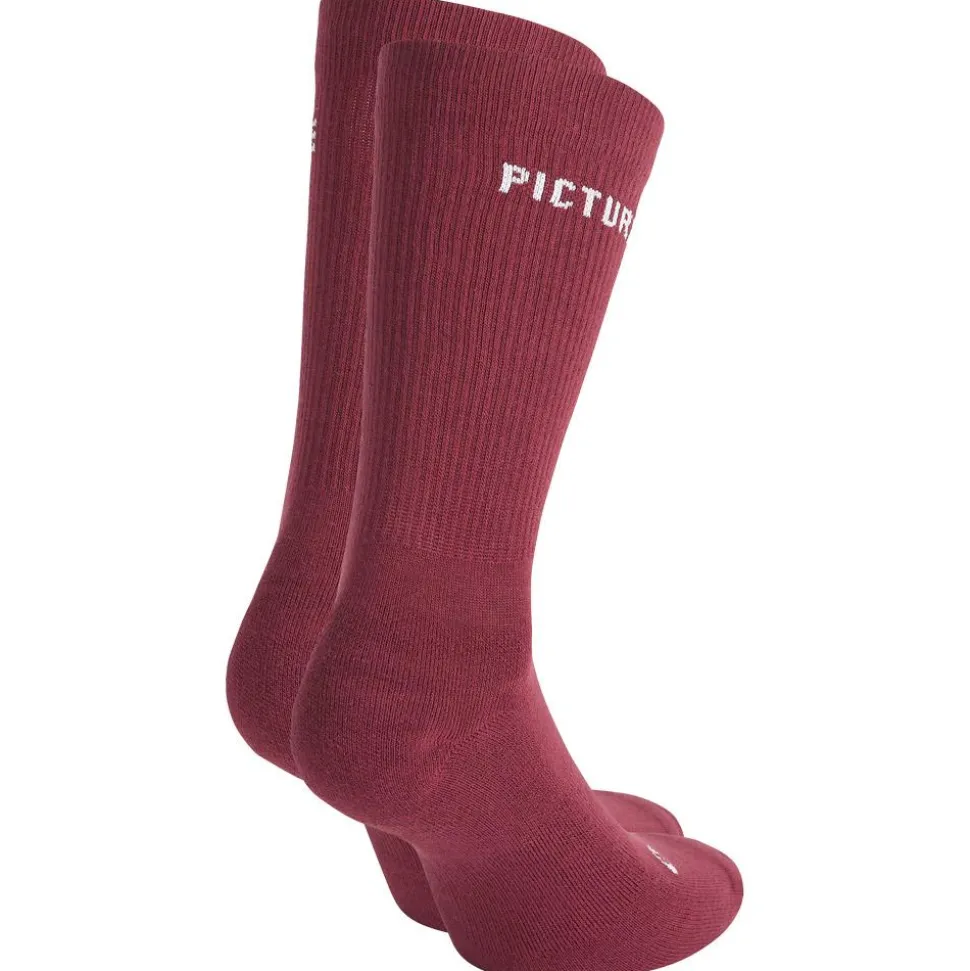 Chaussettes Picture Coolbie Socks Tawny Port