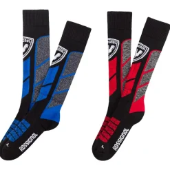 Chaussettes Rossignol Thermotech 2P Black Red Blue