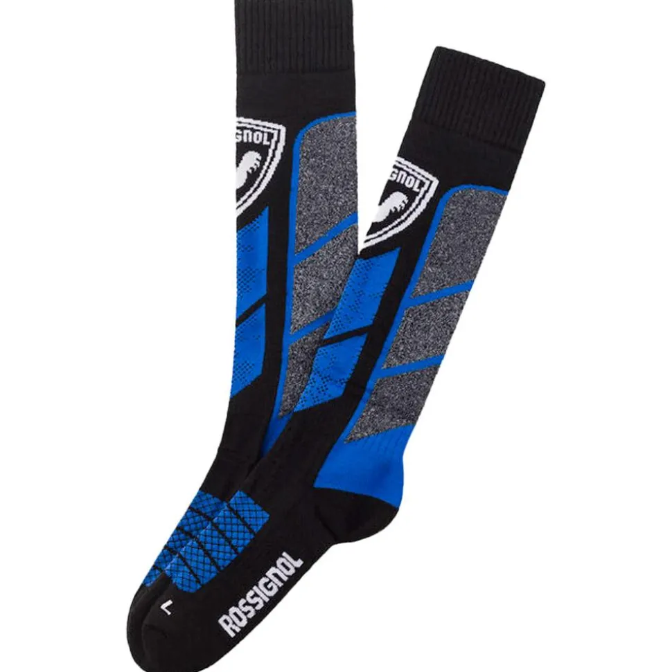 Chaussettes Rossignol Thermotech 2P Black Red Blue