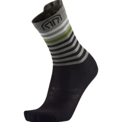 Chaussettes Sidas Run Anatomic Light Crew Black Dark Grey