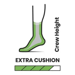 Chaussettes Smartwool M's Hike Classic Edition Extra Cushion Crew Black