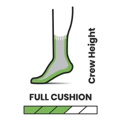 Chaussettes Smartwool M's Hike Classic Edition Full Cushion Crew Medium Gray