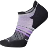 Chaussettes Smartwool M's Run Targeted Cushion Low Ankle Light Gray