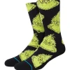 Chaussettes Stance Crew Sock Mean One Black