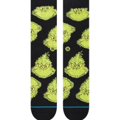 Chaussettes Stance Crew Sock Mean One Black
