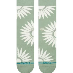 Chaussettes Stance Florals Socks Radial Brust Crew Seagreen