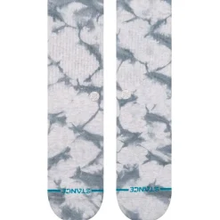 Chaussettes Stance Icon Crew Socks Dye Crew Grey