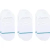 Chaussettes Stance Icon No Show 3 Pack Socks White