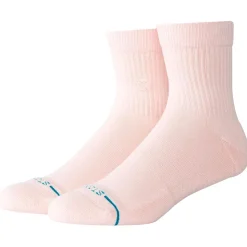 Chaussettes Stance Icon Quarter Socks Pink