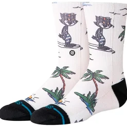 Chaussettes Stance Kids Socks Kool Kats Crew Canvas