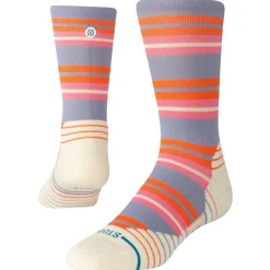 Chaussettes Stance Perf Run Womens Crew Mid Cushion Sock Lennon Blue