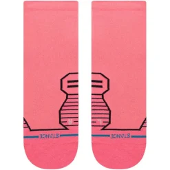 Chaussettes Stance Perf Run Womens Quarter Ultralight Cushion Sock Variegated Pink