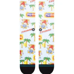 Chaussettes Stance Print & Pattern Socks Pops Crew Lightblue