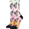 Chaussettes Stance Women Crew Sock Aflutter Multi