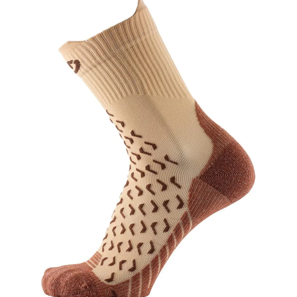 Chaussettes Therm-Ic Outdoor Ultra Cool Crew Beige Marron