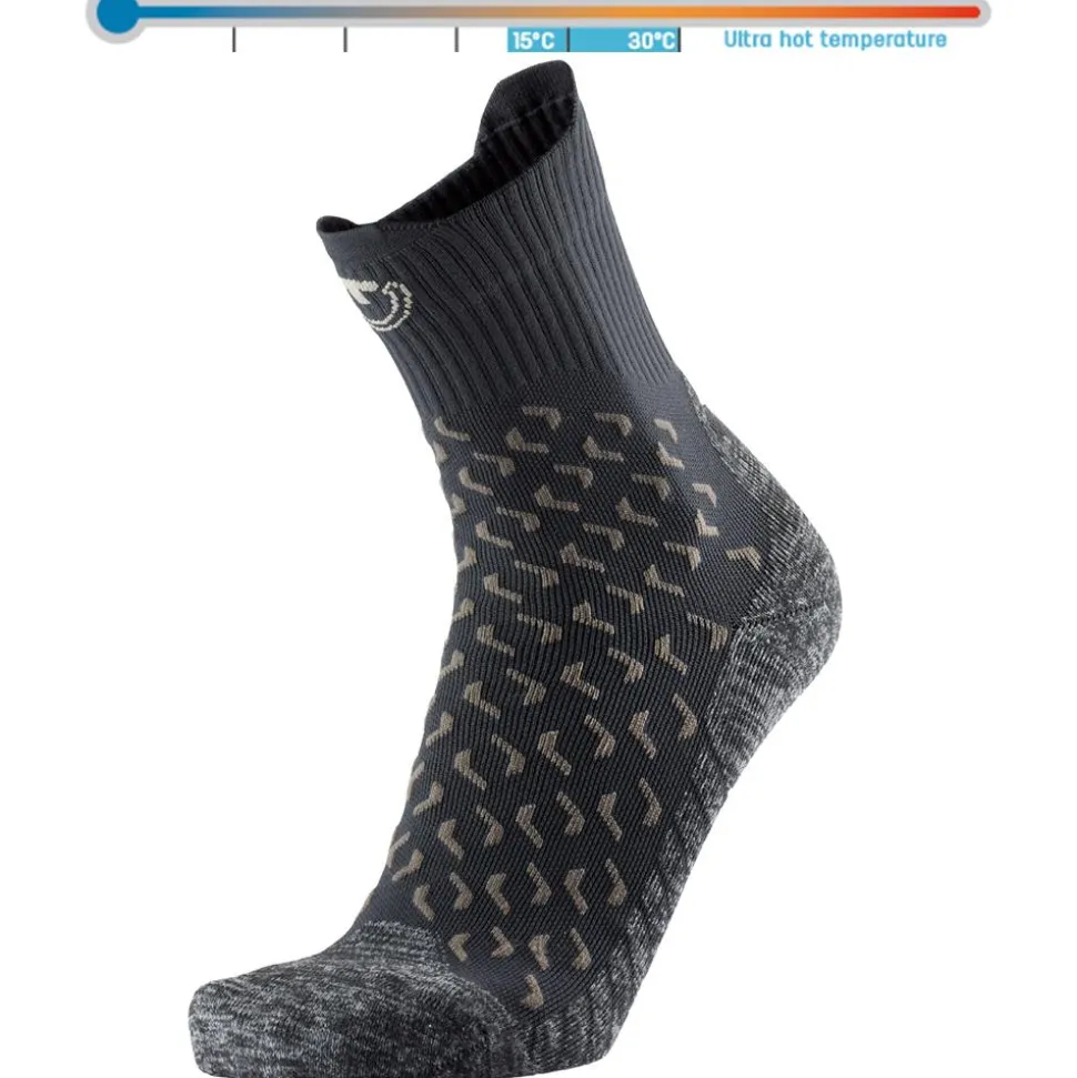 Chaussettes Therm-Ic Outdoor Ultra Cool Crew Gris