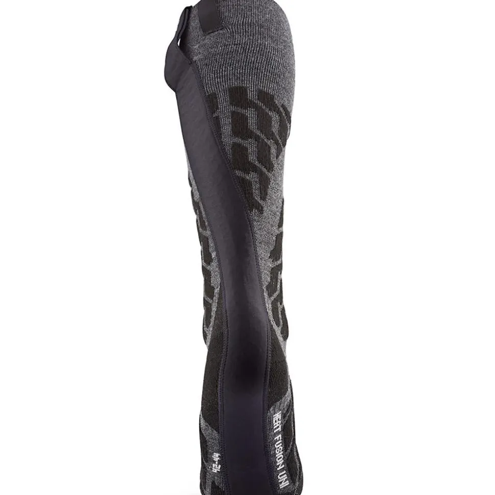 Chaussettes Therm-Ic Powersock Set Heat Fusion Uni + S-Pack 1200 Black Grey