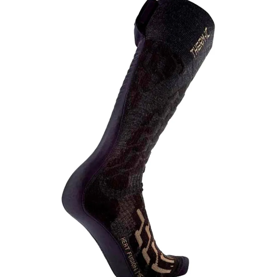 Chaussettes Therm-Ic Powersock Heat Fusion Black Gold