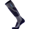 Chaussettes Therm-Ic Ski Merino Reflector Men Blue Gold