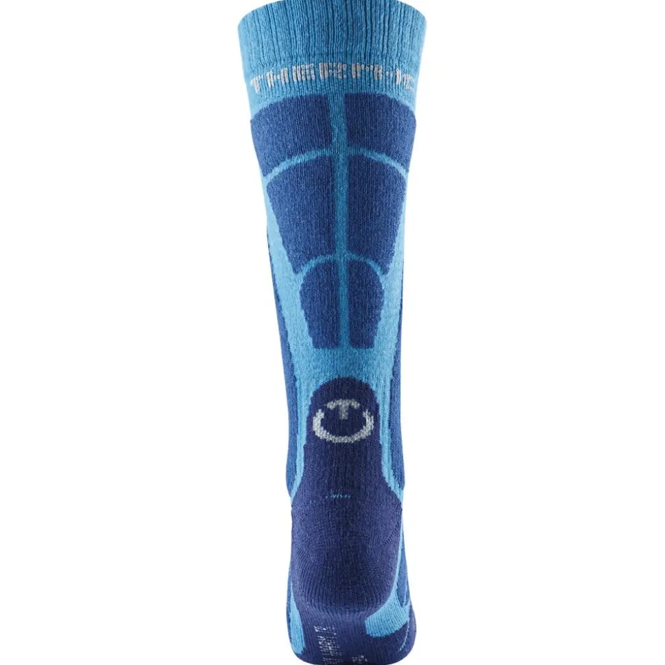 Chaussettes Therm-Ic Ski Warm Junior Blue Petrol