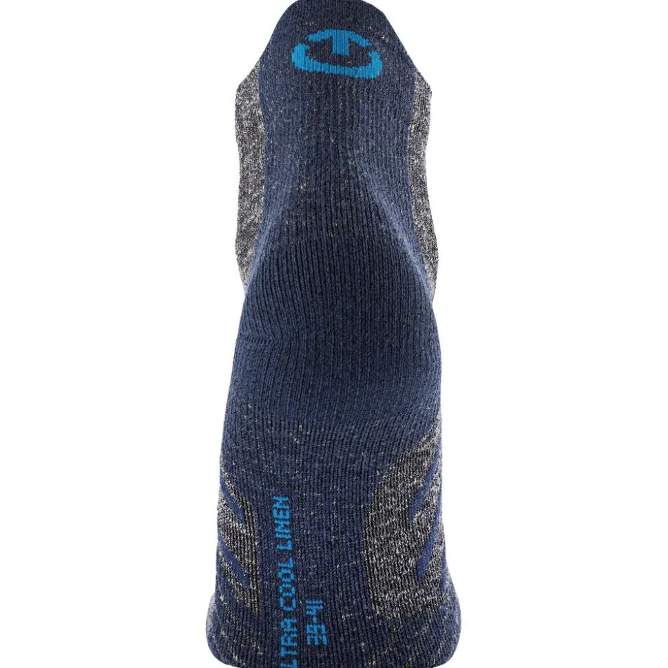 Chaussettes Therm-Ic Trekking Ultra Cool Linen Ankle Grey Navy