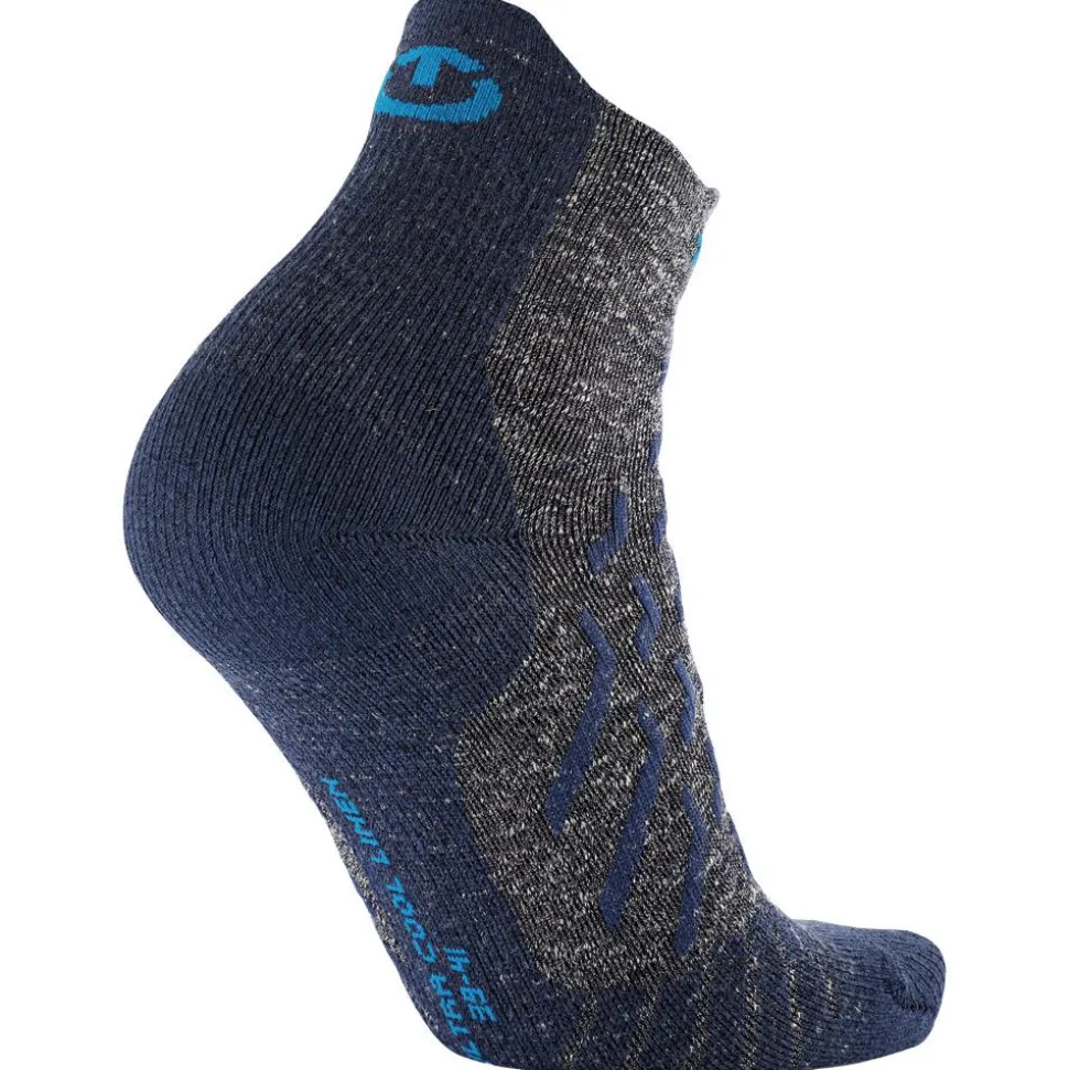 Chaussettes Therm-Ic Trekking Ultra Cool Linen Ankle Grey Navy