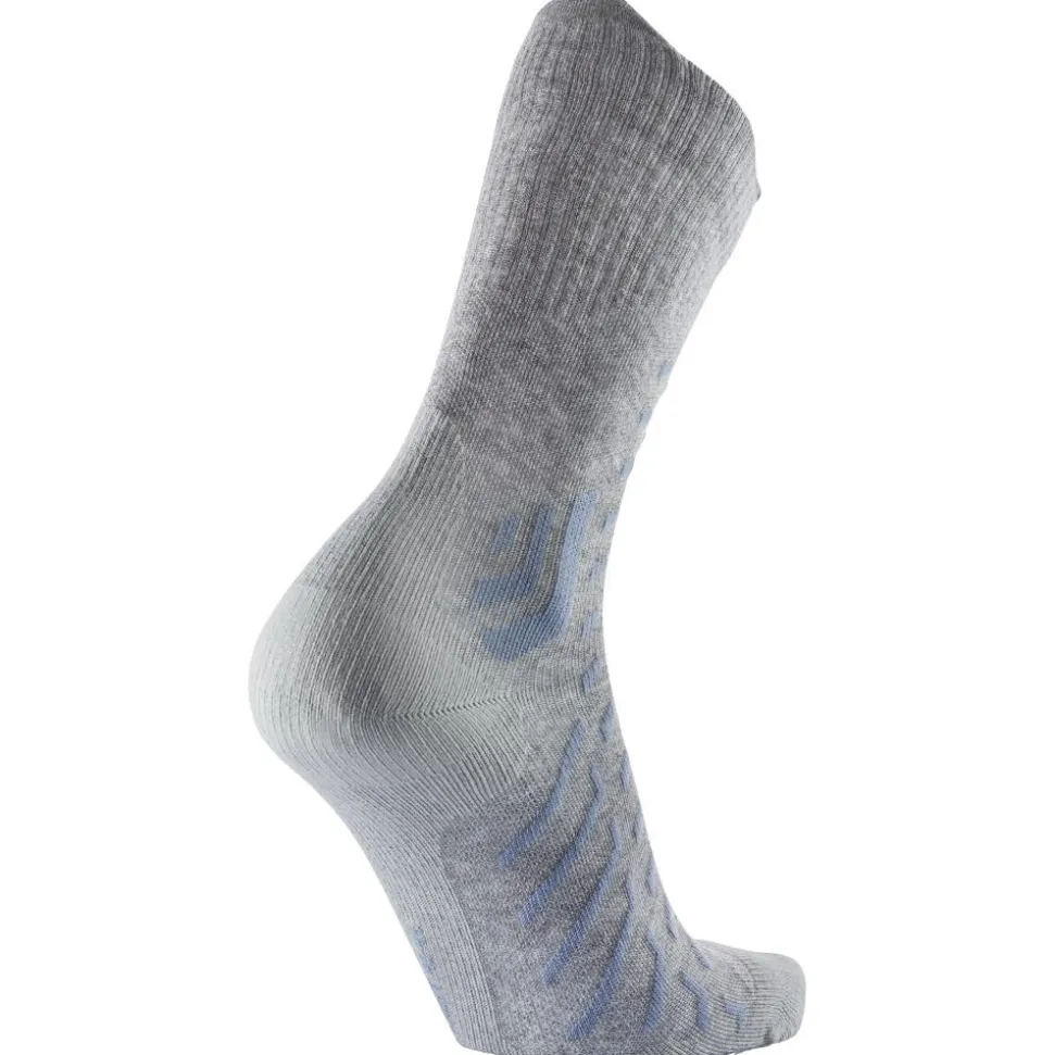 Chaussettes Therm-Ic Trekking Cool Light Crew Gris Bleu
