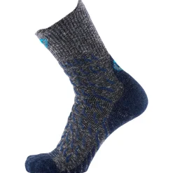 Chaussettes Therm-Ic Trekking Ultra Cool Linen Crew Bleu Marine Gris