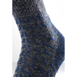 Chaussettes Therm-Ic Trekking Ultra Cool Linen Crew Bleu Marine Gris