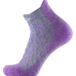 Chaussettes Therm-Ic Trekking Ultra Cool Linen Ankle Lady Grey Purple