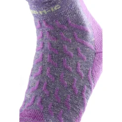 Chaussettes Therm-Ic Trekking Ultra Cool Linen Ankle Lady Grey Purple