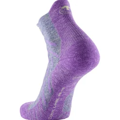 Chaussettes Therm-Ic Trekking Ultra Cool Linen Ankle Lady Grey Purple