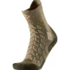 Chaussettes Therm-Ic Trekking Cool Crew Lady Green Beige