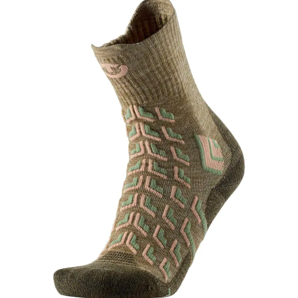 Chaussettes Therm-Ic Trekking Cool Crew Lady Green Beige