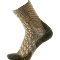 Chaussettes Therm-Ic Trekking Cool Crew Lady Green Beige