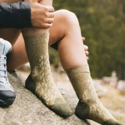 Chaussettes Therm-Ic Trekking Cool Crew Lady Green Beige