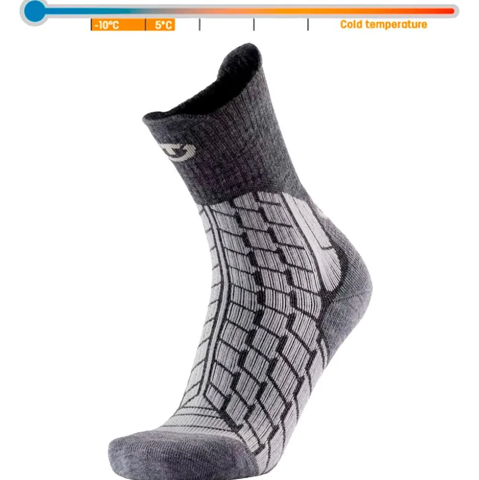 Chaussettes Therm-Ic Trekking Warm Grey Light Grey