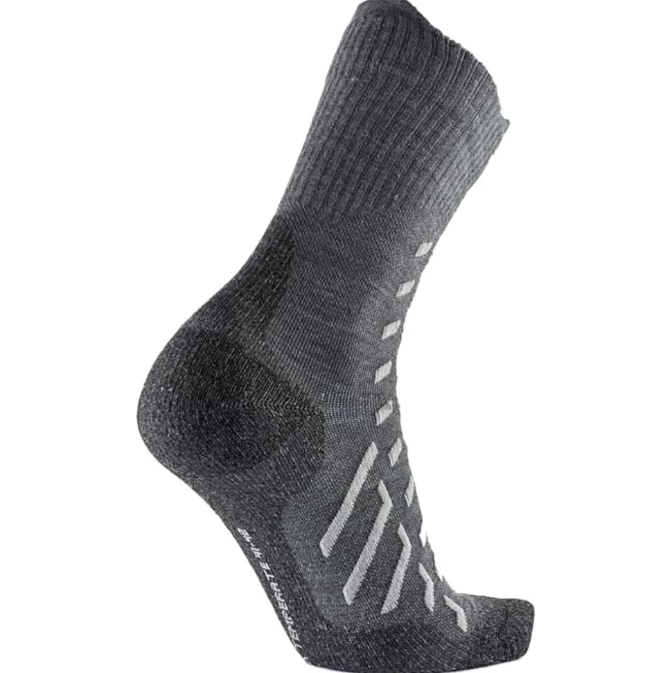 Chaussettes Therm-Ic Trekking Temperate Cushion Crew Women Grey Light Grey
