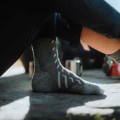 Chaussettes Therm-Ic Trekking Temperate Cushion Crew Women Grey Light Grey