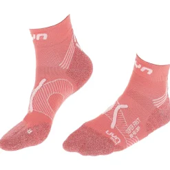 Chaussettes Uyn Lady Run Super Fast Socks Coral White