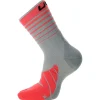 Chaussettes Uyn Runner's Five Woman Light Grey Pink