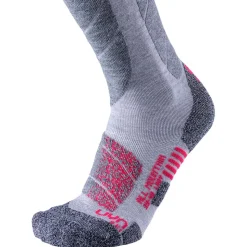 Chaussettes Uyn Ski All Mountain Lady Light Grey Melange Coral