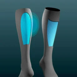 Chaussettes Uyn Ski All Mountain Lady Light Grey Melange Coral